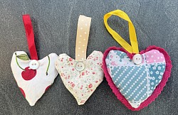 Delightful Lavender Hearts